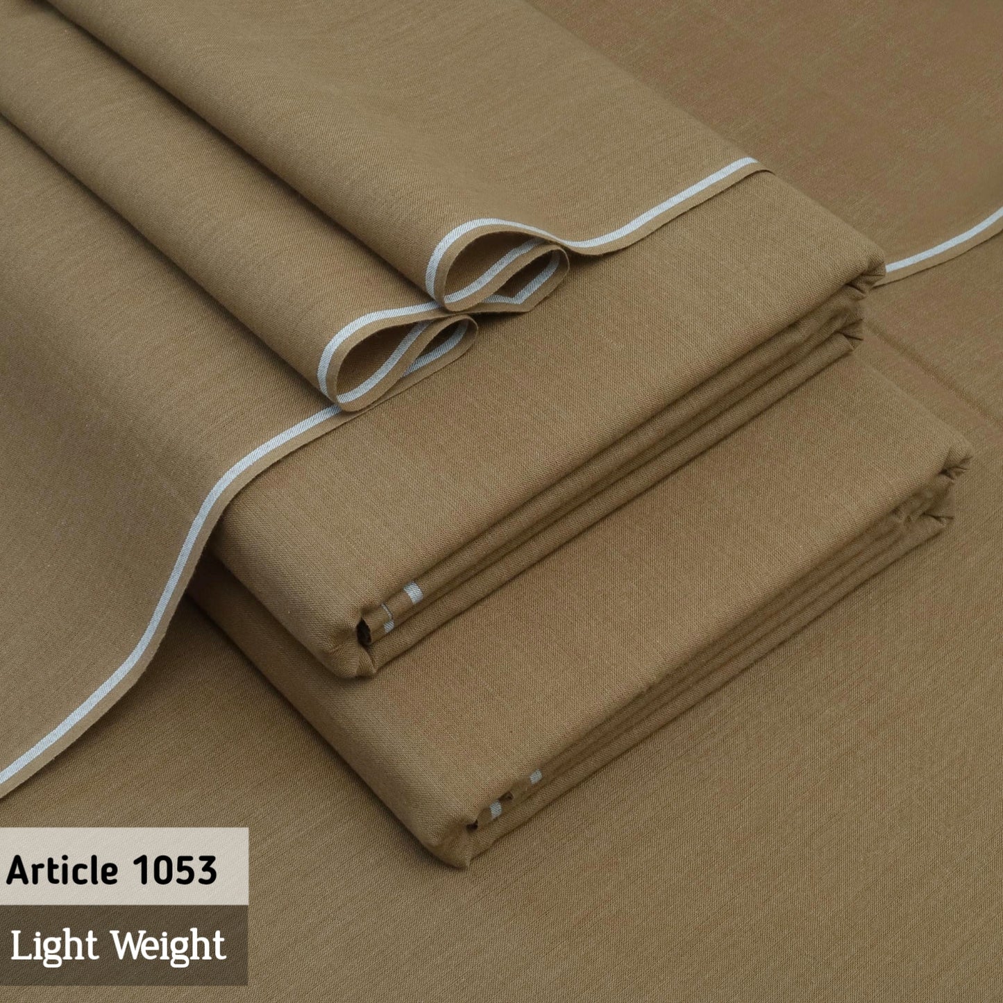 Khaki-Summer Pima Khaddi-1053