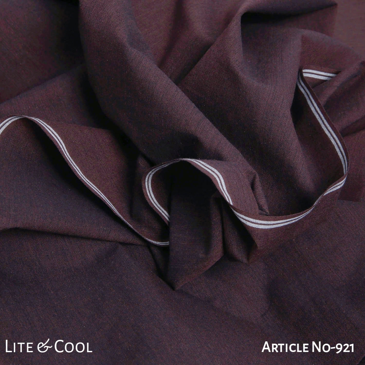 Dark Maroon-Summer Pima Khaddi 921