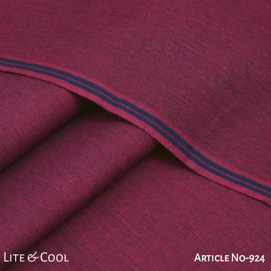 Dark Cherry-Summer Pima Khaddi 924