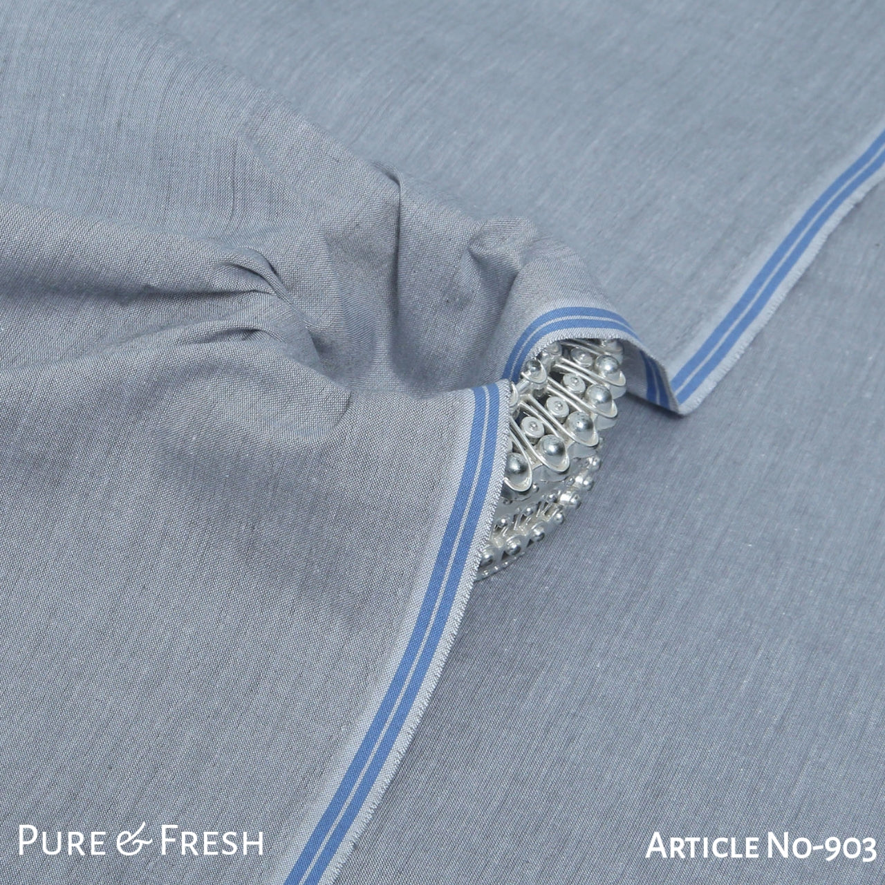 Lite Grey-Summer Pima Khaddi 903