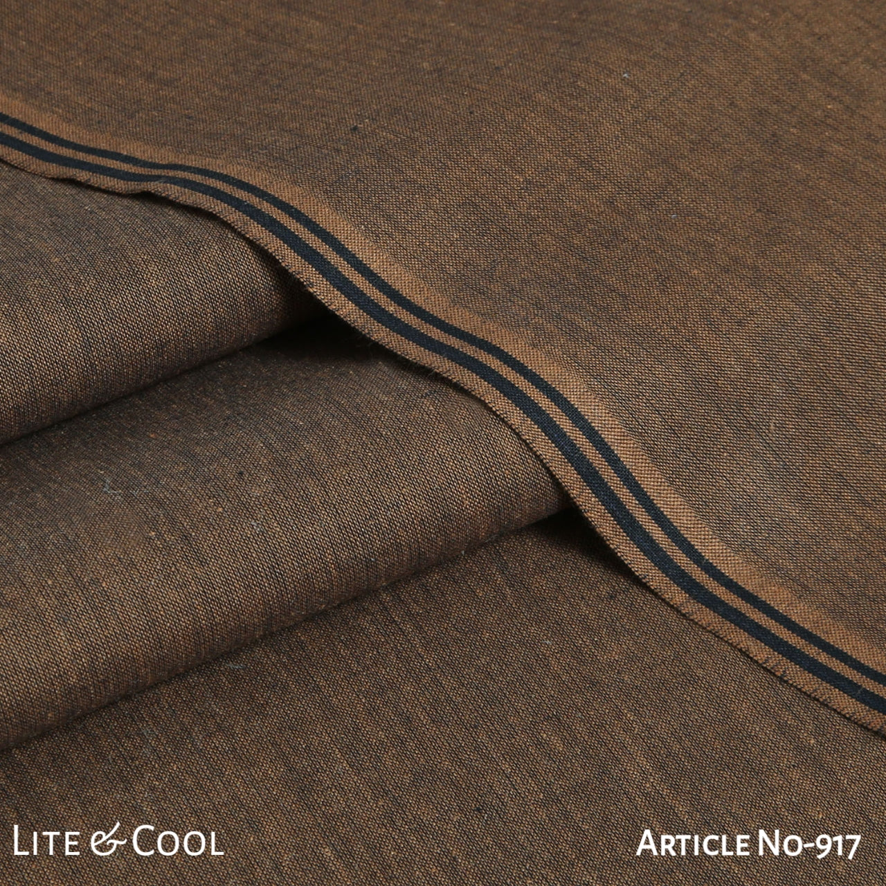 Coffee Brown-Summer Pima Khaddi 917