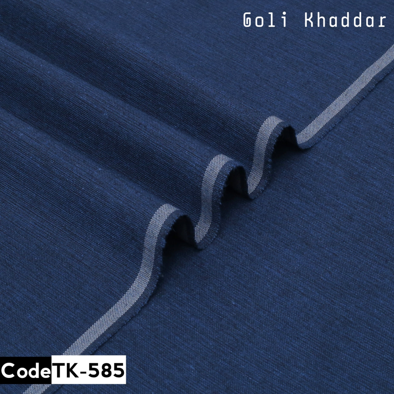 Royal Blue-Most Premium Goli Khaddar Tk-585