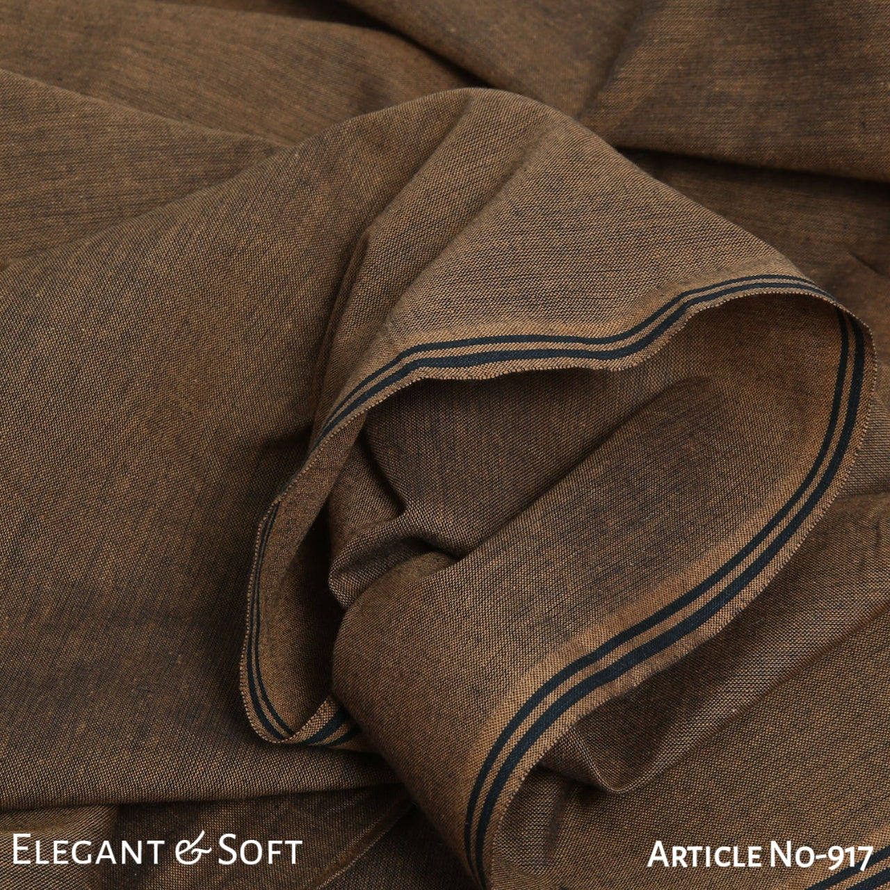 Coffee Brown-Summer Pima Khaddi 917