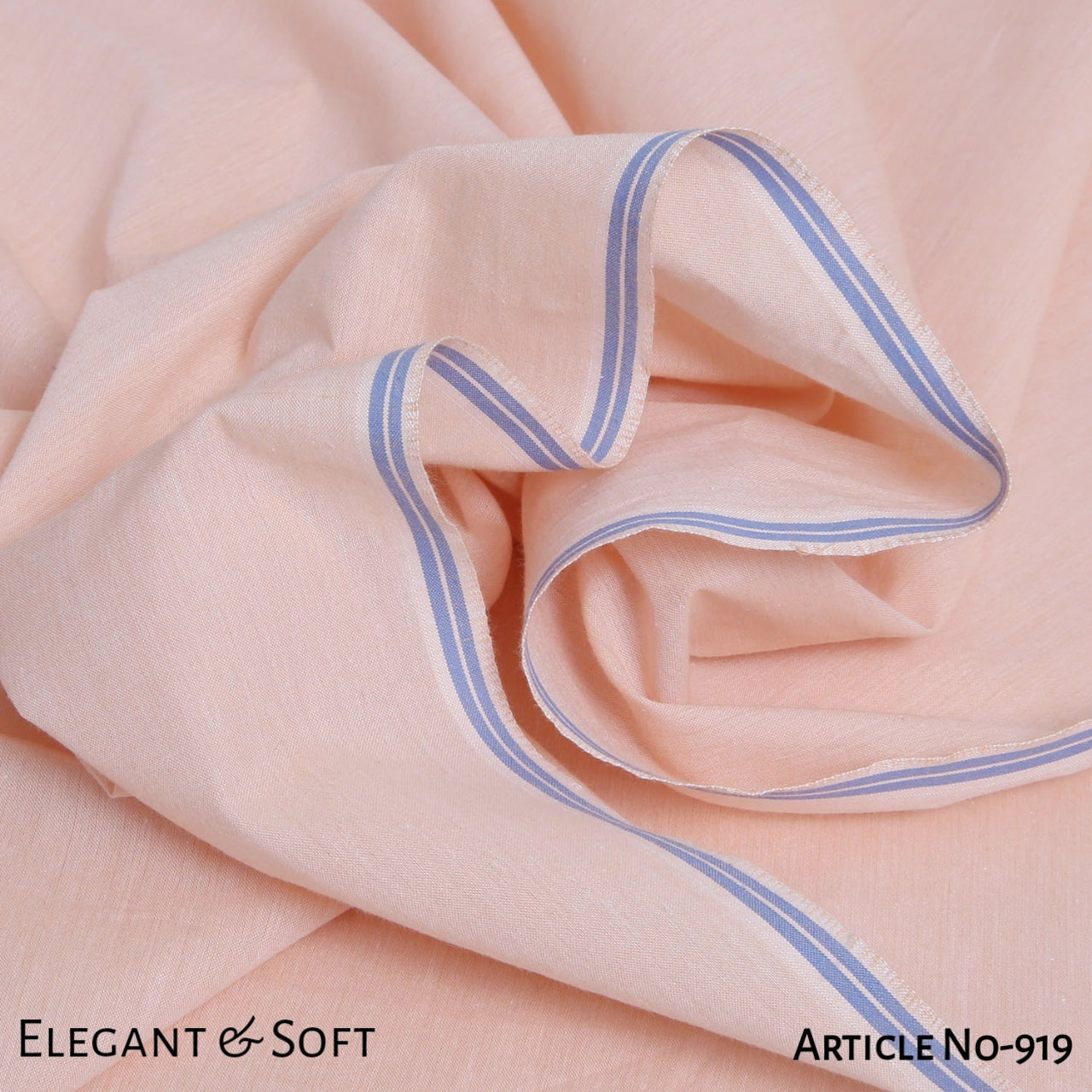Lite Peach-Summer Pima Khaddi 919