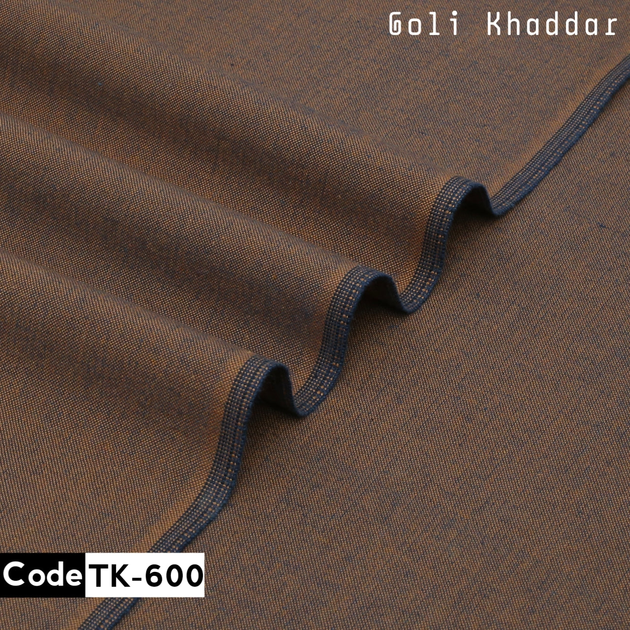 Chocolate Brown-Most Premium Goli Khaddar Tk-600