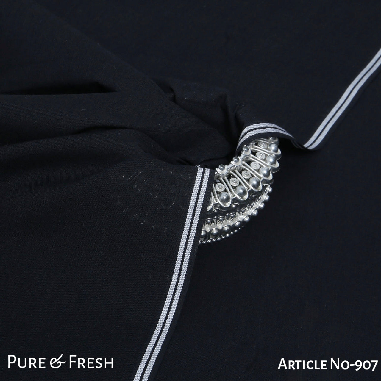 Black-Summer Pima Khaddi 907