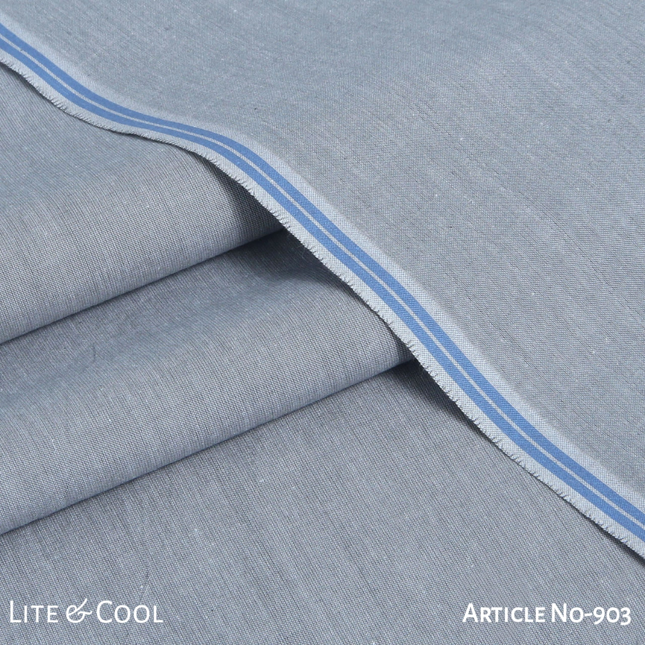 Lite Grey-Summer Pima Khaddi 903