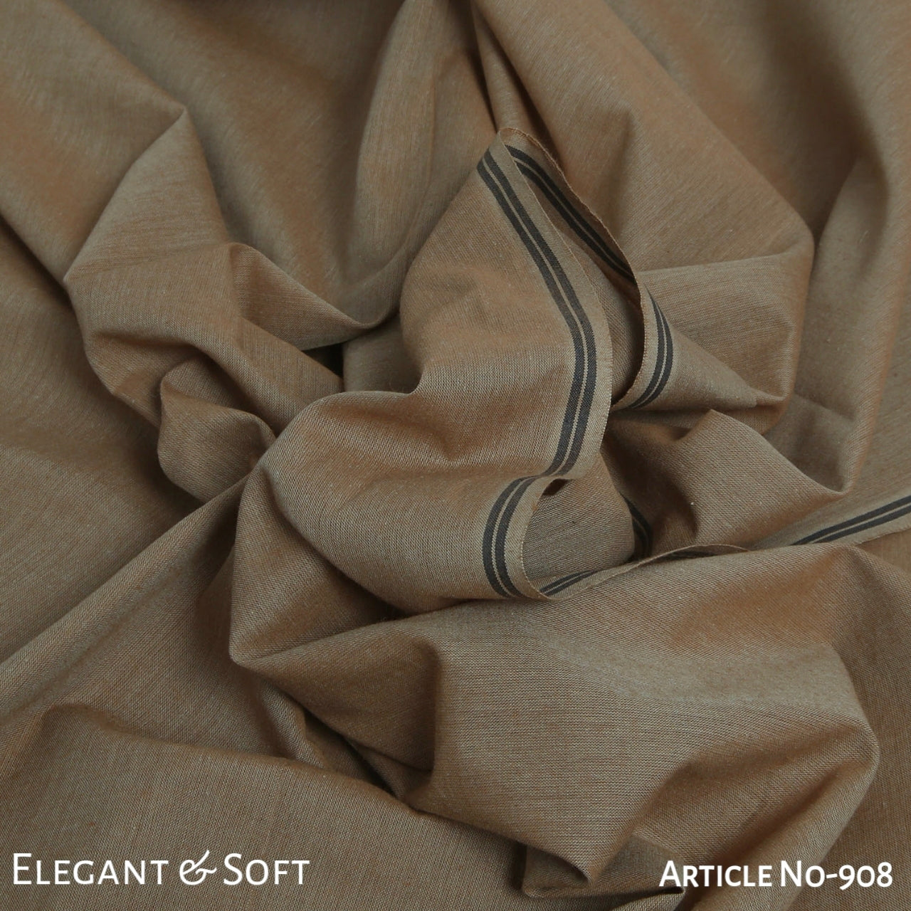 Lite Brown-Summer Pima Khaddi 908