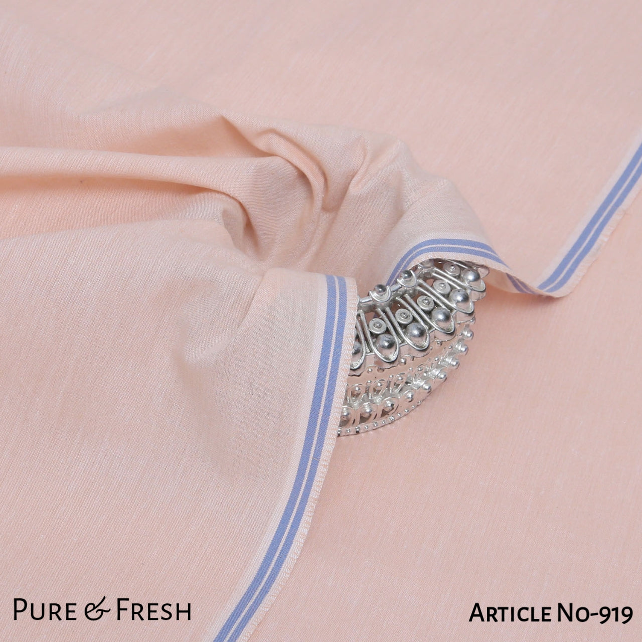 Lite Peach-Summer Pima Khaddi 919