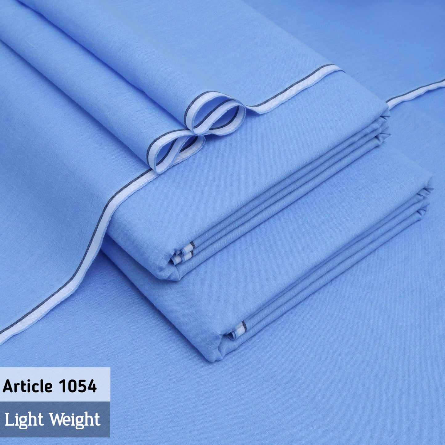 Sky Blue Summer Pima Khaddi-1054