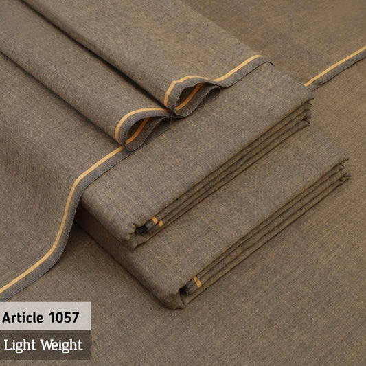 Wood Brown Summer Pima Khaddi-1057