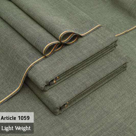 Lite Olive Summer Pima Khaddi-1059