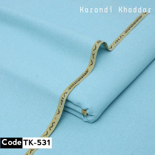 Karandi Khaddar color ferozi