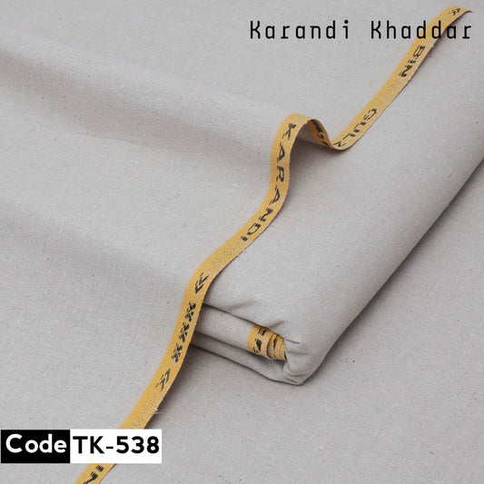 Karandi Khaddar color ash grey
