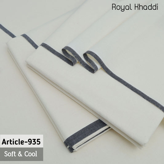 Off White Summer Royal Khaddi-935