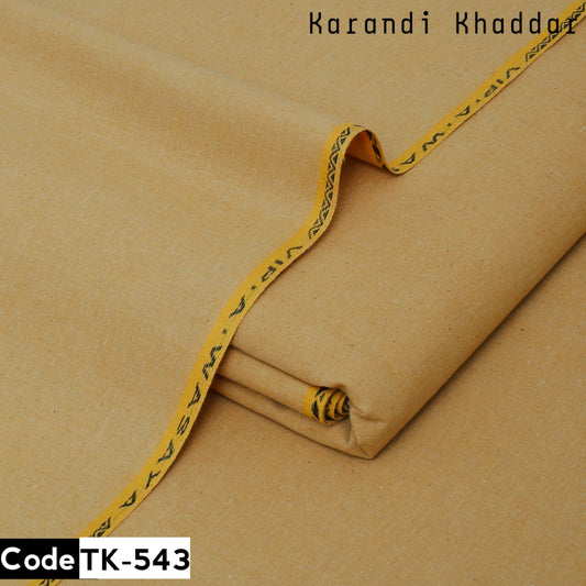 Karandi Khaddar color Camel -TK-543