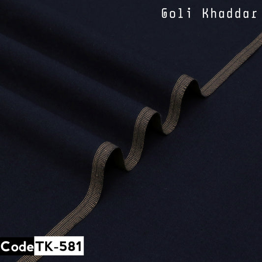 Pure Black-Most Premium Goli Khaddar Tk-581