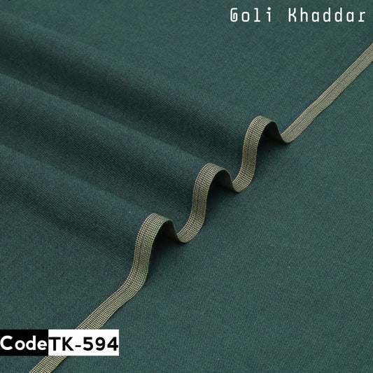 Deep Green-Most Premium Goli Khaddar Tk-594