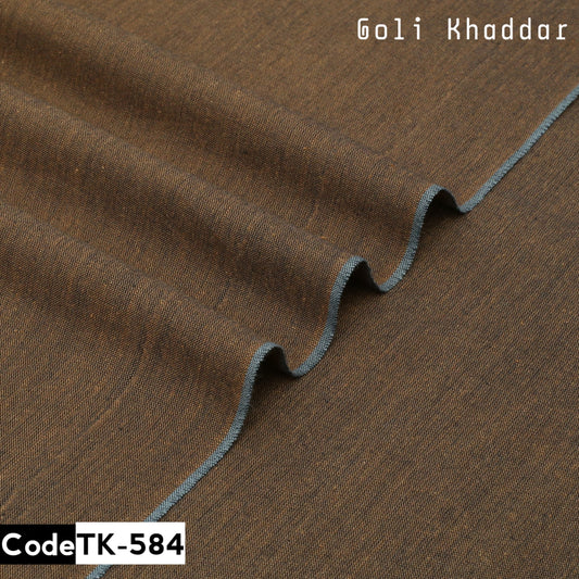 Coffee Brown-Most Premium Goli Khaddar Tk-584