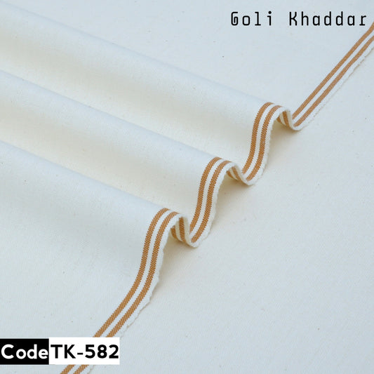 Off White-Most Premium Goli Khaddar Tk-582