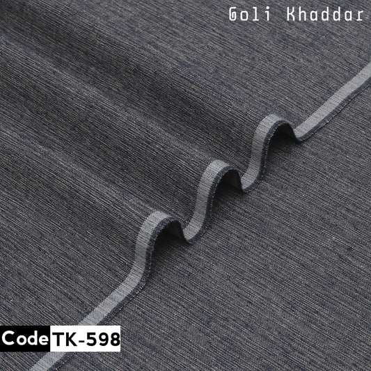 Denim Charcoal-Most Premium Designer Khaddar Tk-598