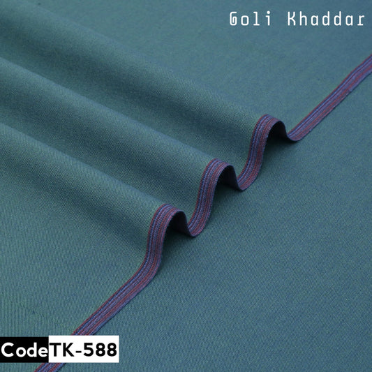 Greenish-Most Premium Goli Khaddar Tk-588