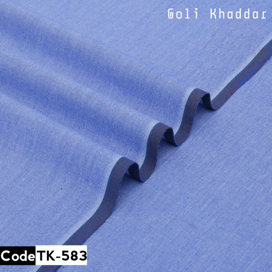 Lite Sky Blue-Most Premium Goli Khaddar Tk-583